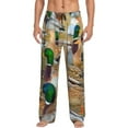 thumbnail image 1 of Sikiie Mallard Ducks Pajama Pants Men, PJ Bottoms, Sleep & Lounge Pants-Small, 1 of 6