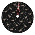 thumbnail image 1 of Sikiie Mallards And Snowflakes 30-48 inches {designName} Print Christmas Tree Skirt Snowman Xmas Tree Skirt with Edge Christmas Decorations for Holiday Party-48", 1 of 7