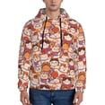 thumbnail image 1 of Sikiie Maneki-Neko Cats Men's Hoodie, Essentials Hoodie, Sweatshirt, Pullover Hooded Sweatshirt for Men-XX-Large, 1 of 7