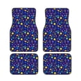 thumbnail image 1 of Sikiie Mathematics And Chemistry Car Foot Mat Set of 4 Pieces Basics Universal Fit Rubber Carpet Floor Mats For Car SUV Van & Truck, 26.8"L x 17.3"W (Front), 13"L x 17.3"W(Rear), 1 of 6