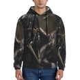 thumbnail image 1 of Sikiie Medieval Knight And Dragon Men's Hoodie, Essentials Hoodie, Sweatshirt, Pullover Hooded Sweatshirt for Men-3X-Large, 1 of 7