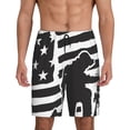 thumbnail image 1 of Sikiie Memorial Day1 Mens Pajama Shorts, Lounge Pant, Men's shorts，Sleep Pj Shorts for Men-4X-Large, 1 of 6