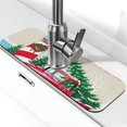 thumbnail image 1 of Sikiie Merry Christmas 1 Splash Guard for Sink Faucet-1 PC Super Absorbent Fast Drying Mat Sink Gadgets-Splash Guard for Kitchen, Sink Mat, 1 of 7