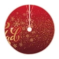 thumbnail image 1 of Sikiie Merry Christmas Christmas Tree Skirt, Christmas Tree Decorations, Christmas Decor, Tree Mat Decoration(30-48IN)-36", 1 of 6