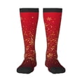 thumbnail image 1 of Sikiie Merry Christmas Knee Socks, High Socks Long Stretchy Sock Women Knee High Stocking, Long Socks for Women, 1 of 6