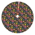 thumbnail image 1 of Sikiie Mexican Folk Art Floral 30-48 inches {designName} Print Christmas Tree Skirt Snowman Xmas Tree Skirt with Edge Christmas Decorations for Holiday Party-36", 1 of 7