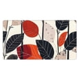 thumbnail image 1 of Sikiie Modern Abstract Leaf Pattern Mouse Pad, 16x29.5 Mousepad Desk Mat in Anti-Slip Rubber Mousepads Mat for Game Office Laptop Computer, 1 of 8