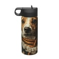 thumbnail image 1 of Sikiie Modern Cute Dog Print 18OZ Insulated Straw Cup, Portable Leak-proof Sports Water Bottle, Stainless Steel Water Cup Suitable for Home and Outdoor, 1 of 8