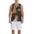 thumbnail image 1 of Sikiie Modern Funny Duck Basketball Jersey Reversible Men's Mesh Athletic Sports Shirts Training Practice S-4XLX-Large, 1 of 6