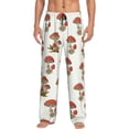 thumbnail image 1 of Sikiie Mushroom Mens Pajama Pants Sleep & Lounge Pants, PJ Bottoms With elastic waistb and Pockets X-Large, 1 of 6