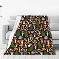 thumbnail image 1 of Sikiie Mushrooms Ultra-Soft Micro flannel Blanket Luxury All Seasons Warm Blanket for Bedding Sofa and Travel (4 sizes)-80"x60", 1 of 7