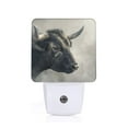 thumbnail image 1 of Sikiie Mystical Bull in Fog Led Night Light, Warm White,Cool White Lights for Bathroom,Hallway,Bedroom, Kids Room-EU, 1 of 7