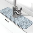 thumbnail image 1 of Sikiie Nautical Theme Anchors Splash Guard for Sink Faucet-1 PC Super Absorbent Fast Drying Mat Sink Gadgets-Splash Guard for Kitchen, Sink Mat, 1 of 7