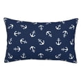 thumbnail image 1 of Sikiie Nautical Themed Simple Anchors Pillow Covers, Throw Pillow Case Cushion Covers,Cushion for Bedroom,Couch,Home-14"x20", 1 of 6