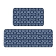 thumbnail image 1 of Sikiie Navy Nautical Kitchen Mat 2 PCS Cushioned Kitchen Rug, Waterproof Non-Slip Kitchen Mats for Kitchen, Floor Home, Sink, Laundry, 1 of 6