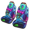 thumbnail image 1 of Sikiie Neon Free Play Car Seat Protector 2 Pack Car Seat Cushion Mat, Car Seat Covers for SUV, Truck, Van, 1 of 7