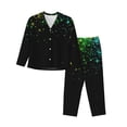 thumbnail image 1 of Sikiie Night Rainbow Sparkles Pajamas for Women Set, Womens Pajama Sets, Lounge Sets for Women, 2pjs for Women-Medium, 1 of 7