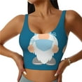 thumbnail image 1 of Sikiie Nurse Doctor Gnomes Print Strappy Sports Bra for Women Padded Push Up Sports Bra Athletic Running Sports Bra Workout Bra Yoga Bra, 1 of 5