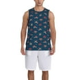 thumbnail image 1 of Sikiie Octopus Sea Life Basketball Jersey Reversible Men's Mesh Athletic Sports Shirts Training Practice S-4XL3X-Large, 1 of 6