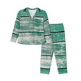 thumbnail image 1 of Sikiie Old Green Wooden Pajamas for Women Set, Womens Pajama Sets, Lounge Sets for Women, 2pjs for Women-Medium, 1 of 7