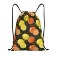 thumbnail image 1 of Sikiie Orange Lemon Drawstring Backpack Drawstring Bags, Draw String Back Bag for Sports, Gym, Travel, Swimming, Beach-Medium, 1 of 6