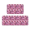 thumbnail image 1 of Sikiie Orchids Flowers Kitchen Mat 2 PCS Cushioned Kitchen Rug, Waterproof Non-Slip Kitchen Mats for Kitchen, Floor Home, Sink, Laundry, 1 of 6