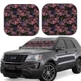 thumbnail image 1 of Sikiie Orchids Flowers Print Foldable Car Windshield Sun Visor, Car Window Sunshade Suitable for Sedan, SUV and Truck Car Accessories-Large, 1 of 6