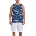 thumbnail image 1 of Sikiie Ornamental Fish Basketball Jersey Reversible Men's Mesh Athletic Sports Shirts Training Practice S-4XLXX-Large, 1 of 6