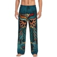 thumbnail image 1 of Sikiie Owl In Blue Pajama Pants Men, PJ Bottoms, Sleep & Lounge Pants-Medium, 1 of 6