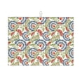 thumbnail image 1 of Sikiie Paisley Floral 5 Dish Drying Mat, Kitchen Counter Mat, Self Drying Mat for Kitchen Counter Dish Drying Pad ,for Dishes, Utensils, Pots and Pans（24" x 18"）, 1 of 7