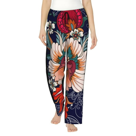Sikiie Paisley2 Women’s Ultra-Soft Comfy Lounge Pants Sleepwear Comfy Lounge Pants Drawstring Sleep Bottoms with PocketsMedium
