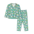 thumbnail image 1 of Sikiie Panda Bathing In The Bath Pajamas for Women Set, Womens Pajama Sets, Lounge Sets for Women, 2pjs for Women-Small, 1 of 7