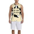 thumbnail image 1 of Sikiie Panda Doing Yoga Basketball Jersey Reversible Men's Mesh Athletic Sports Shirts Training Practice S-4XL3X-Large, 1 of 6