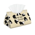 thumbnail image 1 of Sikiie Panda Doing Yoga Leather Tissue Box Cover Rectangle, Long Tissue Box Cover, Tissue Box Holder, Tissue Holder for Bathroom, 1 of 7
