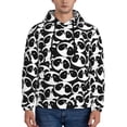 thumbnail image 1 of Sikiie Panda1 Men's Hoodie, Essentials Hoodie, Sweatshirt, Pullover Hooded Sweatshirt for Men-XX-Large, 1 of 7