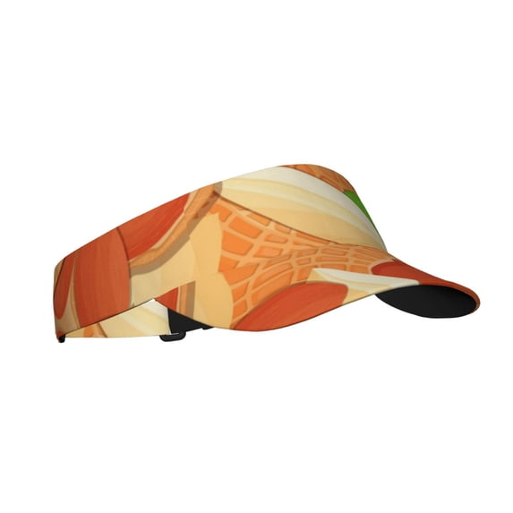 Sikiie Peanuts1 Sun Visor Hat Adjustable Velcro Golf Visor Sports Sunscreen Visor Hat for Outdoor Activities