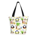 thumbnail image 1 of Sikiie Penguins On The Beach Shoulder Bag Casual Hobo Crossbody Tote Bag for Women and Men Large Purse Messenger Bag Travel Work, 1 of 6