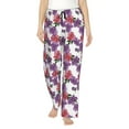 thumbnail image 1 of Sikiie Peonies Women’s Ultra-Soft Comfy Lounge Pants Sleepwear Comfy Lounge Pants Drawstring Sleep Bottoms with PocketsMedium, 1 of 6