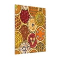 thumbnail image 1 of Sikiie Pies Print Canvas Decorative Hanging Painting, Anti-shrinkage Hanging Frame, Suitable for Home, Office Wall Decorations, 1 of 6