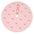 thumbnail image 1 of Sikiie Pig Polka Dot 30-48 inches {designName} Print Christmas Tree Skirt Snowman Xmas Tree Skirt with Edge Christmas Decorations for Holiday Party48", 1 of 7
