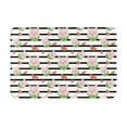 thumbnail image 1 of Sikiie Pig And Watermelon Print Flannel Anti-slip Floor Mat 16x24in, Thickened Dustproof Entrance Door Mat Floor Mat for Kitchen, Bathroom, Laundry Room, 1 of 7