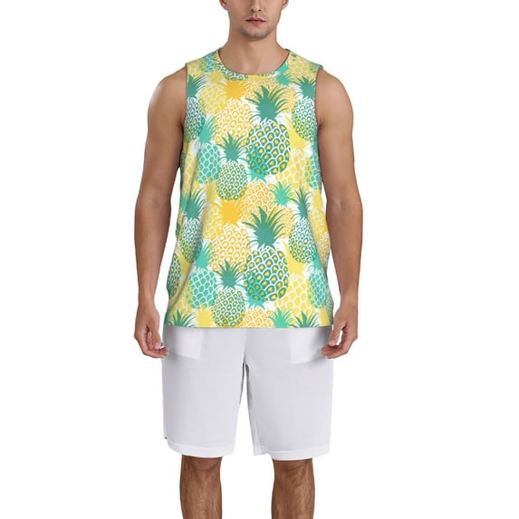 Sikiie Pineapples1 Basketball Jersey Reversible Men's Mesh Athletic Sports Shirts Training Practice S-4XLX-Large