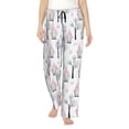 thumbnail image 1 of Sikiie Pink oldman Winter Forest Women’s Lounge Pants, Lounge Pants Sleep Bottoms, Lounge for Women, Womens Pajama Pants -Medium, 1 of 6