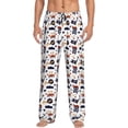 thumbnail image 1 of Sikiie Pirate Theme Pajama Pants Men, PJ Bottoms, Sleep & Lounge Pants-Medium, 1 of 6