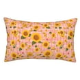 Sikiie Plaid Sunflower Pillow Covers, Throw Pillow Case Cushion Covers