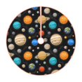 thumbnail image 1 of Sikiie Planets In Deep Space Christmas Tree Skirt, Christmas Tree Decorations, Christmas Decor, Tree Mat Decoration(30-48IN)-30", 1 of 6