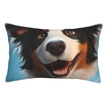 thumbnail image 1 of Sikiie Playful Smile Cute Dog Pillow Covers, Throw Pillow Case Cushion Covers,Cushion for Bedroom,Couch,Home-20"x30", 1 of 6