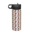 thumbnail image 1 of Sikiie Polka Dot Print 18OZ Insulated Straw Cup, Portable Leak-proof Sports Water Bottle, Stainless Steel Water Cup Suitable for Home and Outdoor, 1 of 8