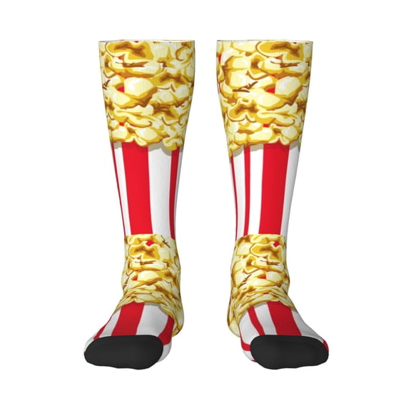 Sikiie Popcorn Knee Socks, High Socks Long Stretchy Sock Women Knee High Stocking, Long Socks for Women