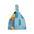 thumbnail image 1 of Sikiie Prague Ratter Dog in Bathtub Baby Newborn Hats, Infant Knotted Baby Hat, Beanie Top Knot Caps for Baby Boys Girls, 1 of 5